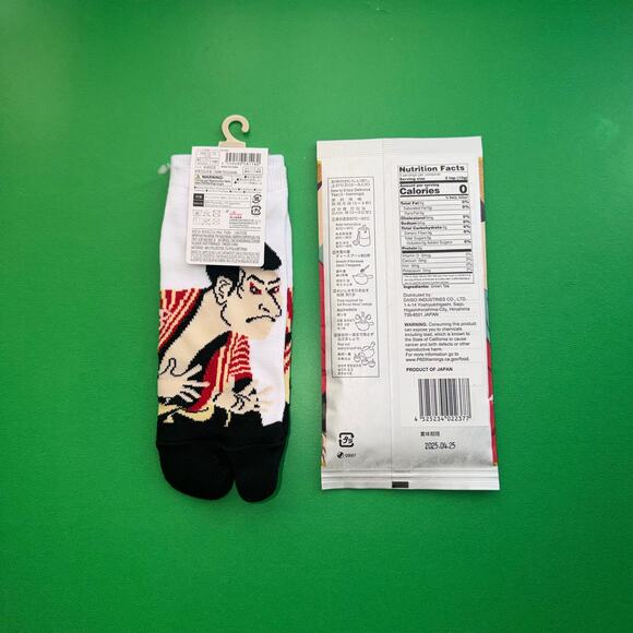 Tabi Red White Black Socks Green Tea Vintage Kabuki Japan Baddie Maison Margiela - Picture 4 of 8